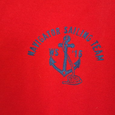 Red Pancaldi T-Shirt Navigator Sailing