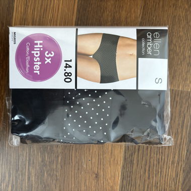 Nuovo set da 3 Hipster Slip ellen amber