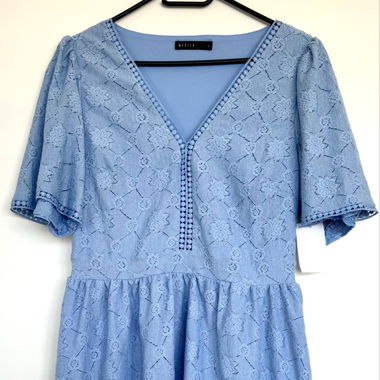 baby blue sky blue mohito dress L 40 