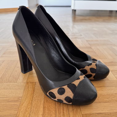Furla High Heels with Animal Print