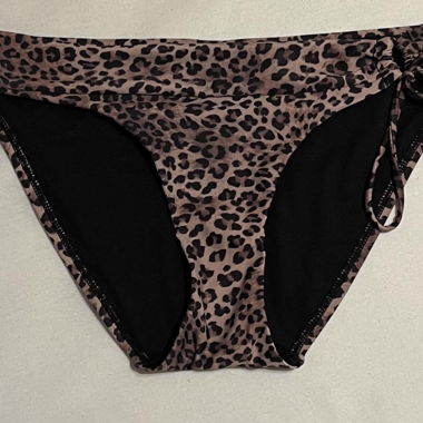 Slip da bikini leopardato