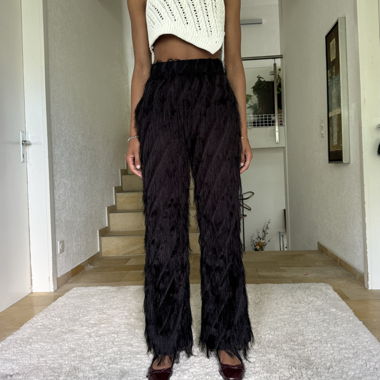 H&M EDITION Fringe Trousers