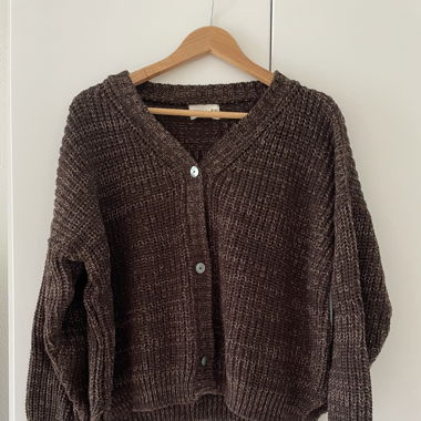 Indigo Luna Cardigan – Bio-Baumwolle 