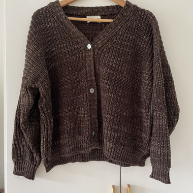 Indigo Luna Cardigan – Bio-Baumwolle 