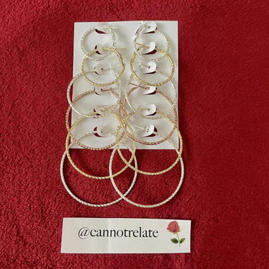 Ensemble de Boucles d'Oreilles