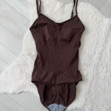 Braunes Shapewear Bodytop XS