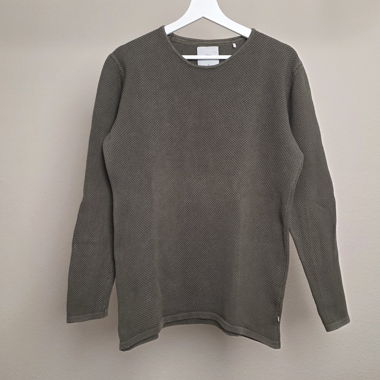 Pull en maille - vert kaki, taille M, Minimum