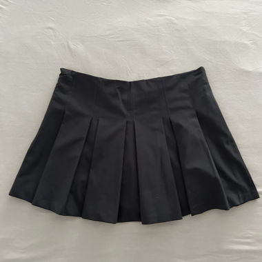Gonna mini grigio scuro