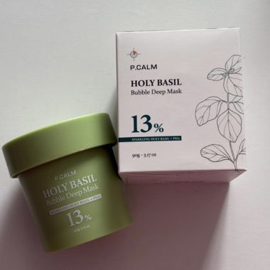 P.CALM Holy Basil Mask, K-skincare