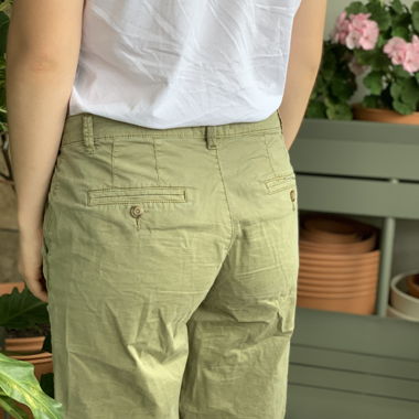 Khaki bermuda shorts