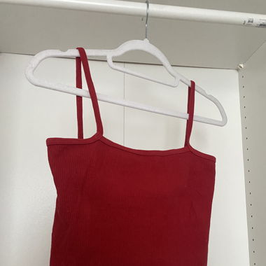 Crop top rouge Pull&bear 