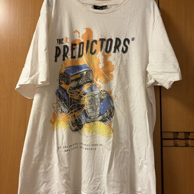 T-shirt SMOG vintage bianca