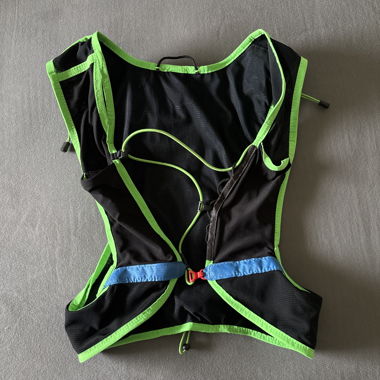 Black and Green Trail Vest