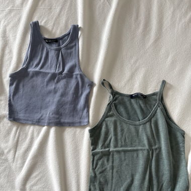Zara and brandy melville’s tops