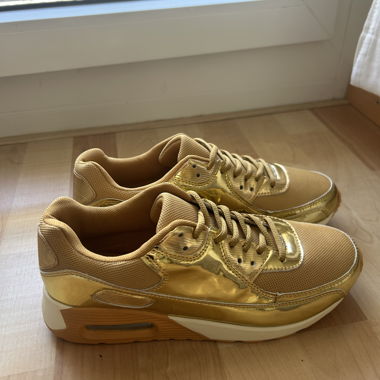Golden Sneakers