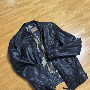 Giacca in pelle old school fresca