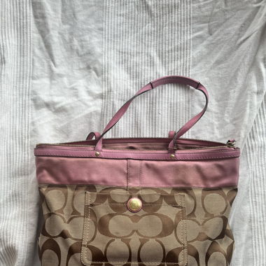 Pink Coach Bag