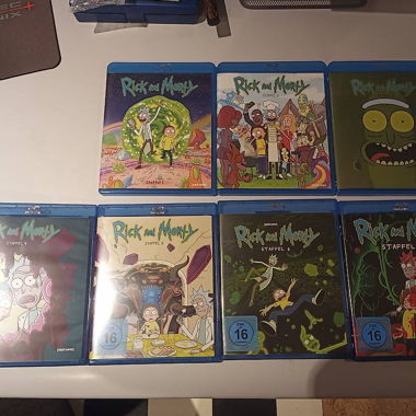 Rick and Morty Season 1-7 BluRay Set