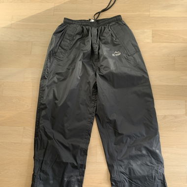 Regenhose schwarz, Gr 164