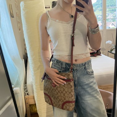 vintage Coach designer bag
