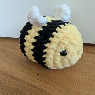 Crochet bee plushie