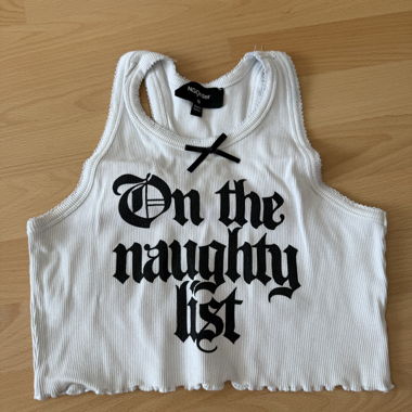 NGOder Rib Tank Top