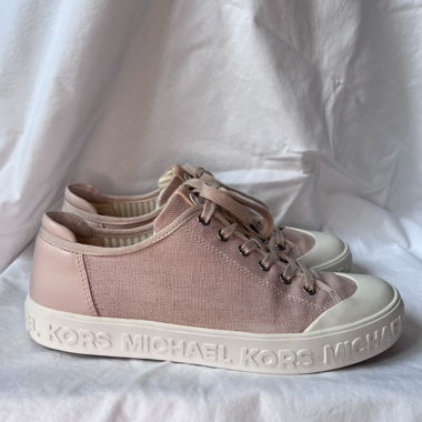 Baskets à lacets Carters en toile rose tendre