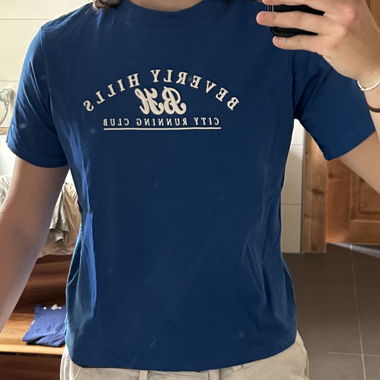 Beverly Hills T-Shirt blau