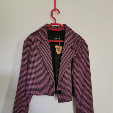 Stradivarius Cropped Blazer - L