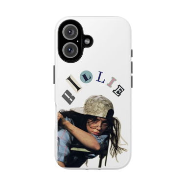 Custom Billie Eilish iPhone 16 tough case 