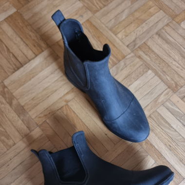 Gummistiefel schwarz