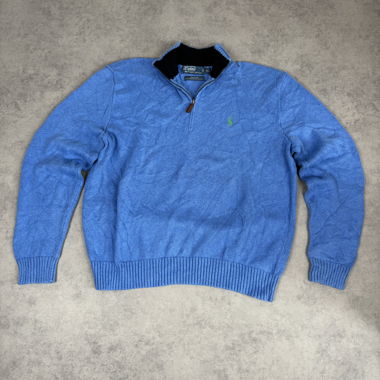 Ralph Lauren Quarter-Zip Pullover - Size: L