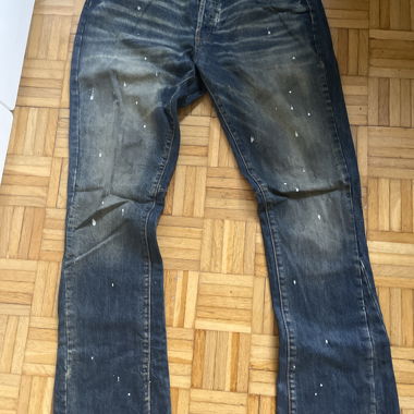 Jeans a gamba aperta