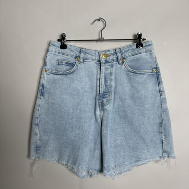 Short en jean taille haute