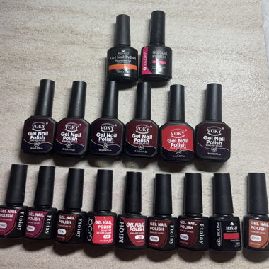Set di smalti gel semipermanenti (17 pz)