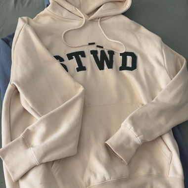 Pull&Bear Beige Hoodie