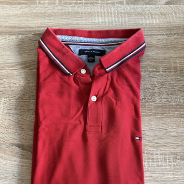 Tommy Hilfiger Polo men 3XL - Red