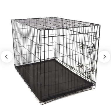 Cage pour chien en metal