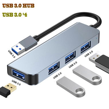 USB HUB 3.0 Adapter 4 Ports 5 Gbits PC Computer