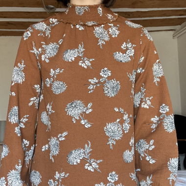 Blouse à fleurs/Blumenbluse