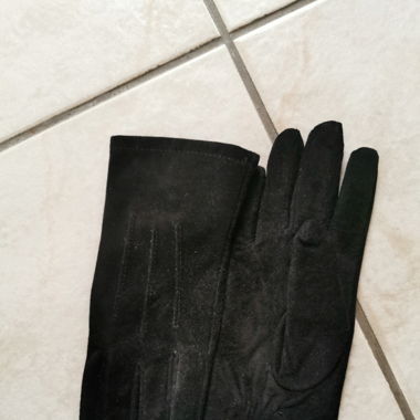 Schwarze Handschuhe S