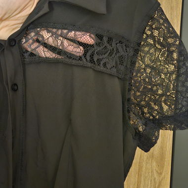 Little black lace dress