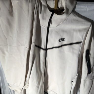 Nike tech white zip complète 