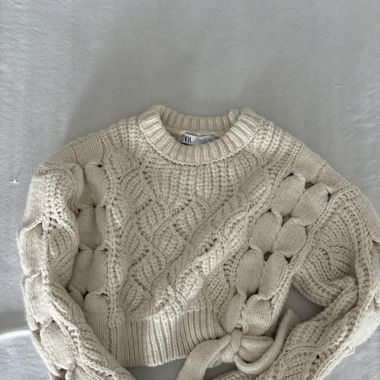 Gros pull tout doux Zara 