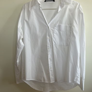 White Button-Up Shirt