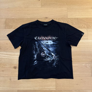 T-shirt vintage noir Eluveitie merch taille L