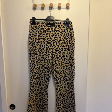 Stoffhose leoprint