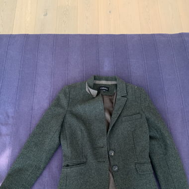 green blazer