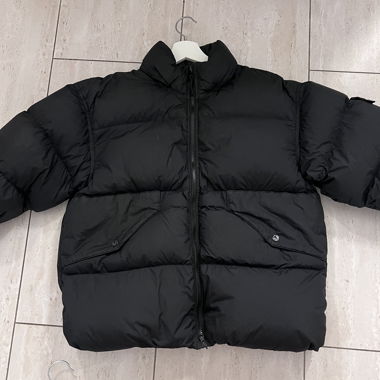 Giacca imbottita Stone Island nera Gr. L