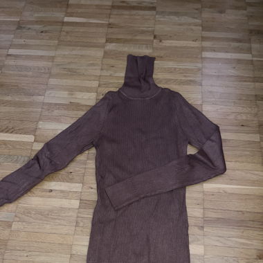 Pull col roulé 